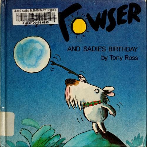 Cover of Towser and Sadie's birthday