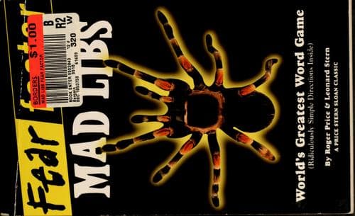 Cover of Fear factor mad libs
