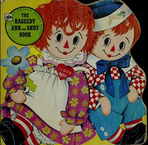 Cover of The Raggedy Ann and Andy book
