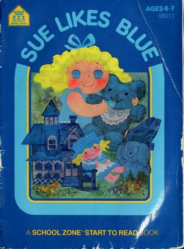Cover of Sue likes blue