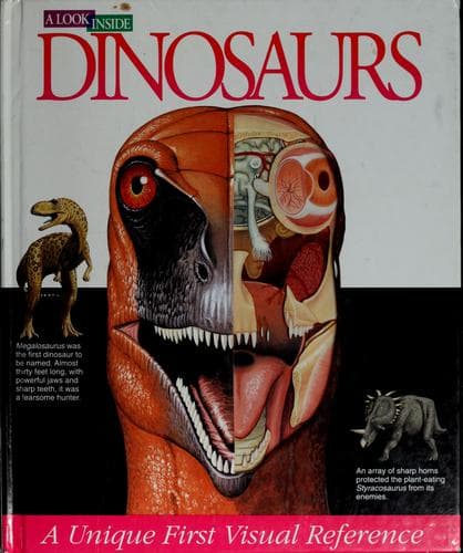 Cover of A look inside dinosaurs