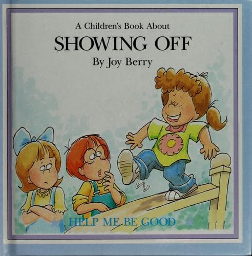 Cover of A book about showing off