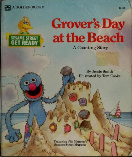 Cover of Grover's Day At Beach Get Rdy