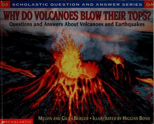 Cover of Why do volcanoes blow their tops?