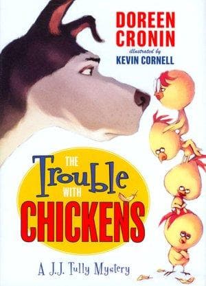 Cover of The trouble with chickens
