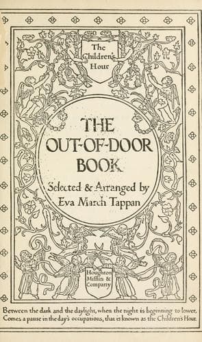 Cover of The out-of-door book