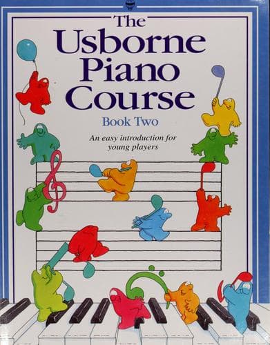 Cover of The Usborne piano course