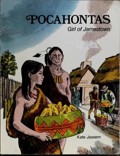 Cover of Pocahontas, girl of Jamestown