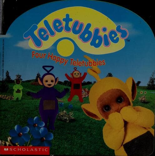 Cover of Four happy Teletubbies