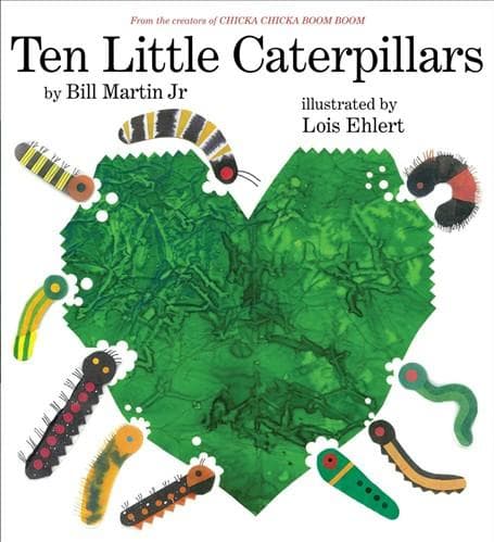 Cover of Ten little caterpillars