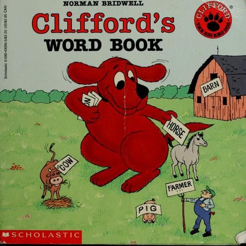 Cover of Clifford's Word Book (Clifford the Big Red Dog)