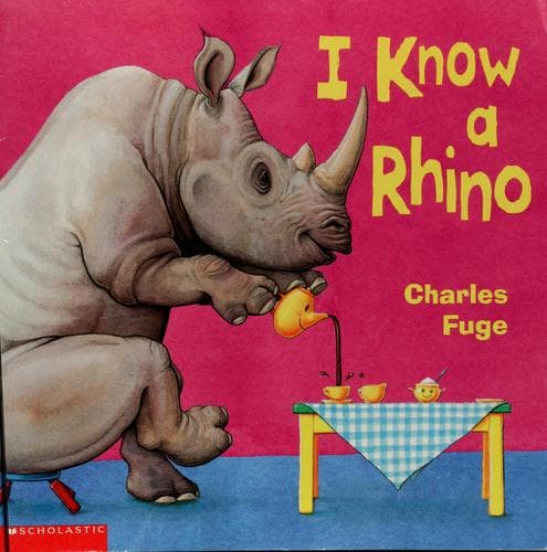 Cover of I know a rhino