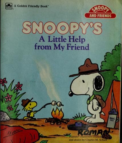 Cover of Snoopy:help From My Friend (Snoppy and friends)