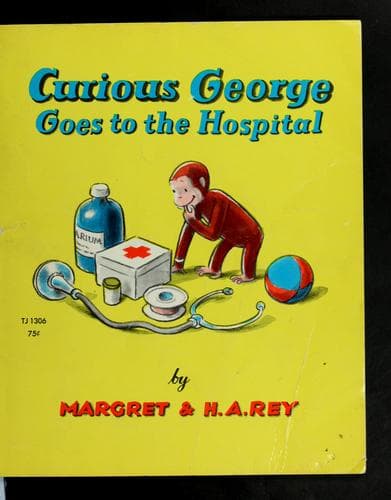 Cover of Curious George goes to the hospital