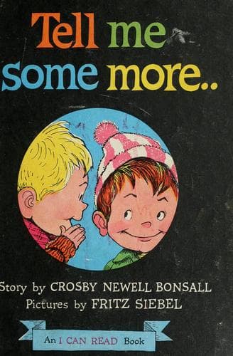 Cover of Tell Me Some More.