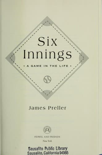 Cover of Six Innings