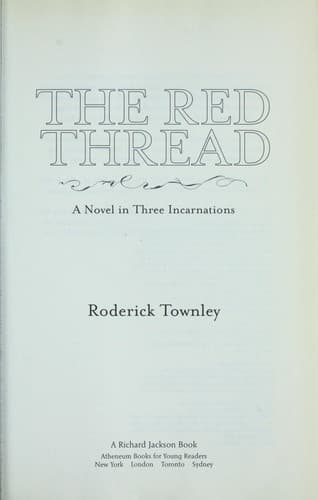 Cover of The red thread