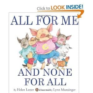 Cover of All for me and none for all