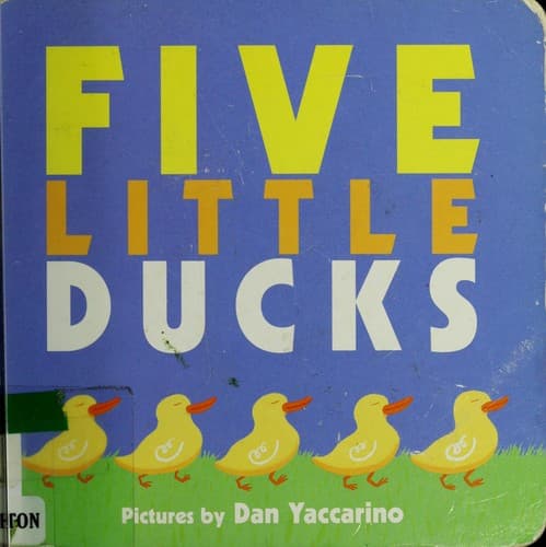Cover of Five little ducks