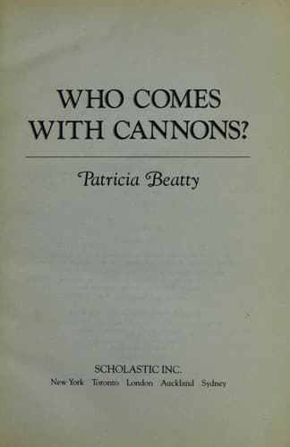 Cover of Who Comes With Cannons?