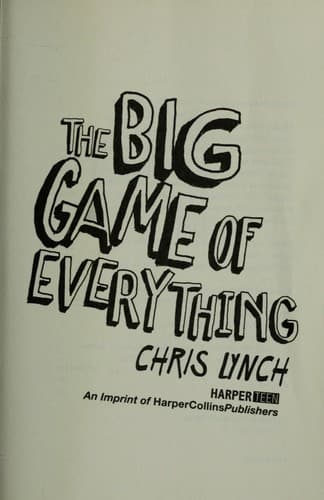 Cover of The Big Game of Everything