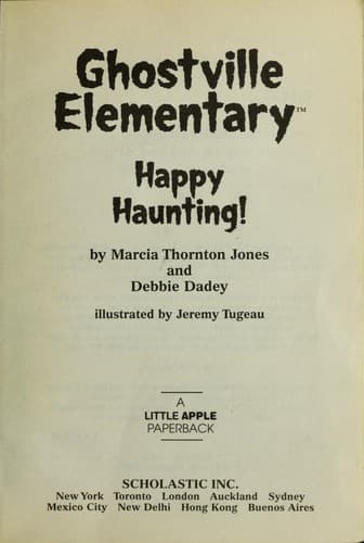 Cover of Happy haunting!