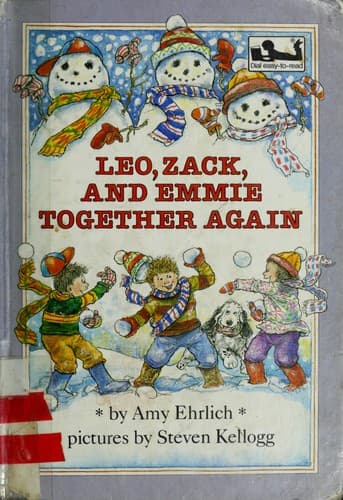 Cover of Leo, Zack, and Emmie together again