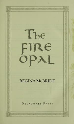 Cover of The fire opal