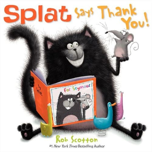 Cover of Splat says thank you!