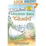 Cover of Chicken said, "Cluck!"