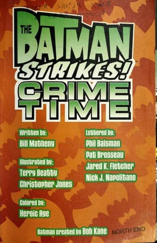 Cover of The Batman strikes!