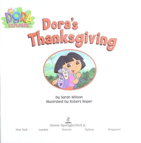 Cover of Dora's Thanksgiving