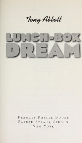 Cover of Lunch-box dream