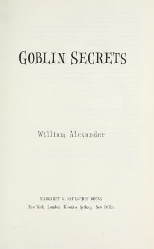 Cover of Goblin secrets