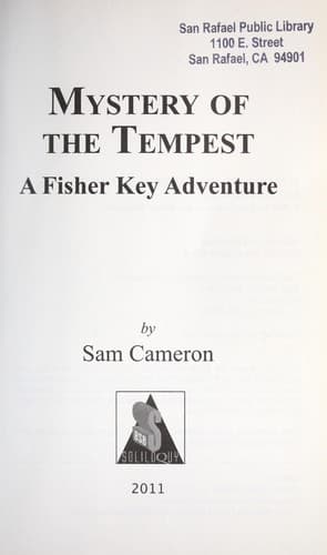 Cover of Mystery of the tempest