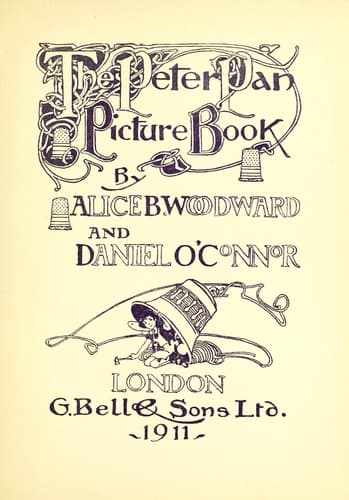 Cover of The Peter Pan picture book