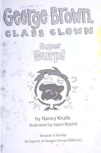 Cover of Super burp!