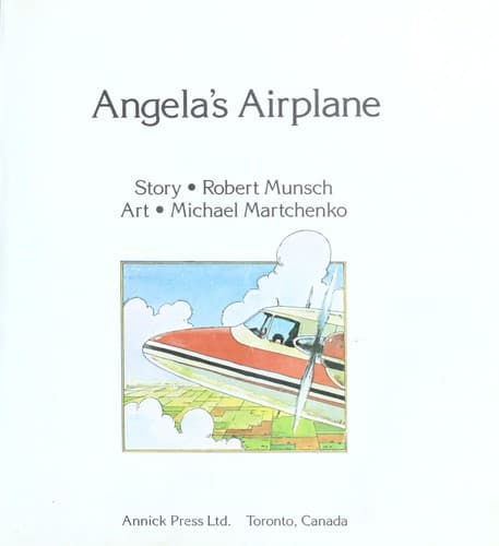 Cover of Angela's airplane