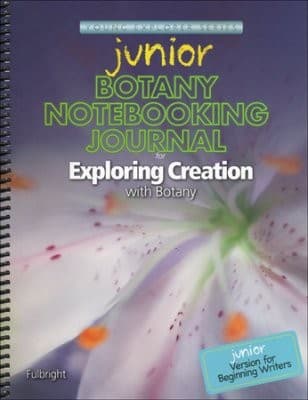 Cover of Exploring Creation with Botany Junior Notebooking Journal