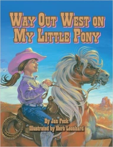 Cover of Way out west on my little pony