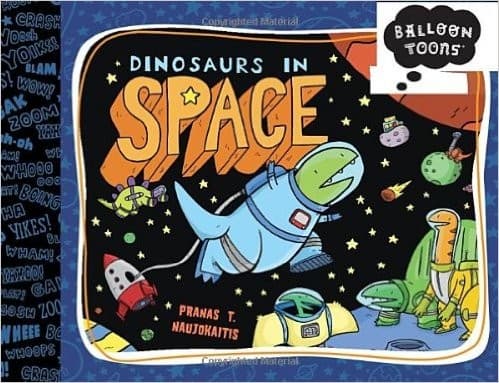 Cover of Dinosaurs in space