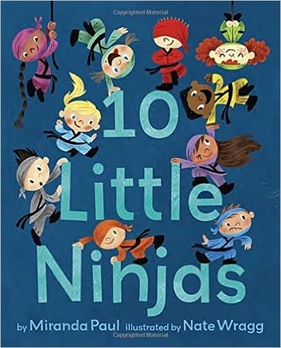 Cover of 10 Little Ninjas