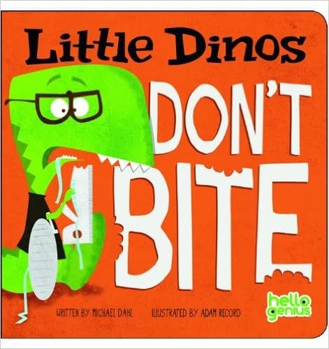 Cover of Little dinos don't bite