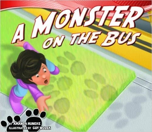 Cover of A monster on the bus