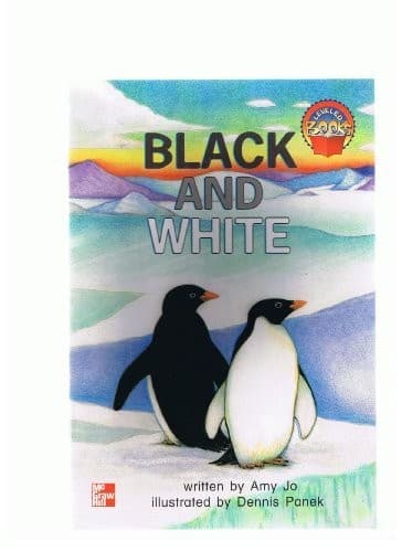 Cover of Black and white (Leveled books)