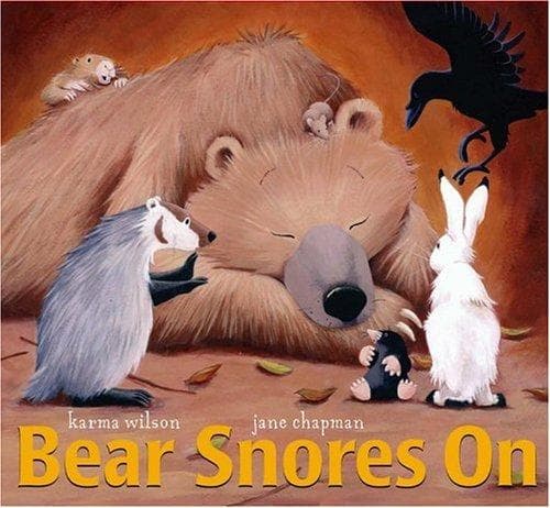Cover of Bear snores on