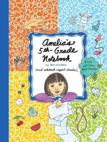 Cover of Amelia's 5th-Grade Notebook (Amelia)