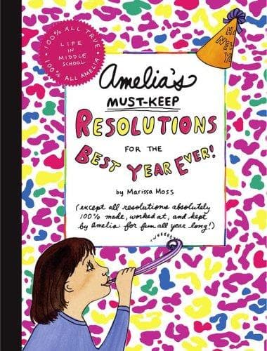 Cover of Amelia's Must-Keep Resolutions for the Best Year Ever! (Amelia)