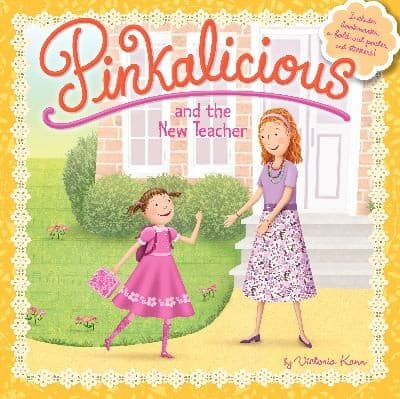 Cover of Pinkalicious and the New Teacher
            
                Pinkalicious