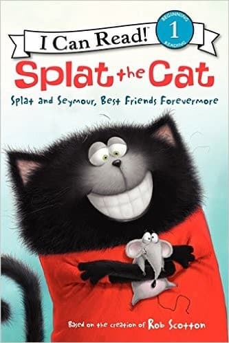 Cover of Splat the Cat: Splat and Seymour, Best Friends Forevermore